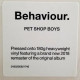 Pet Shop Boys - Behaviour. (Europe 31 Aug 2018)