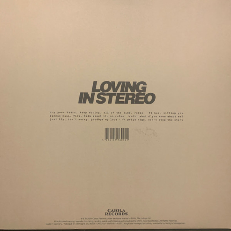 Jungle  - Loving In Stereo (UK 13 Aug 2021)