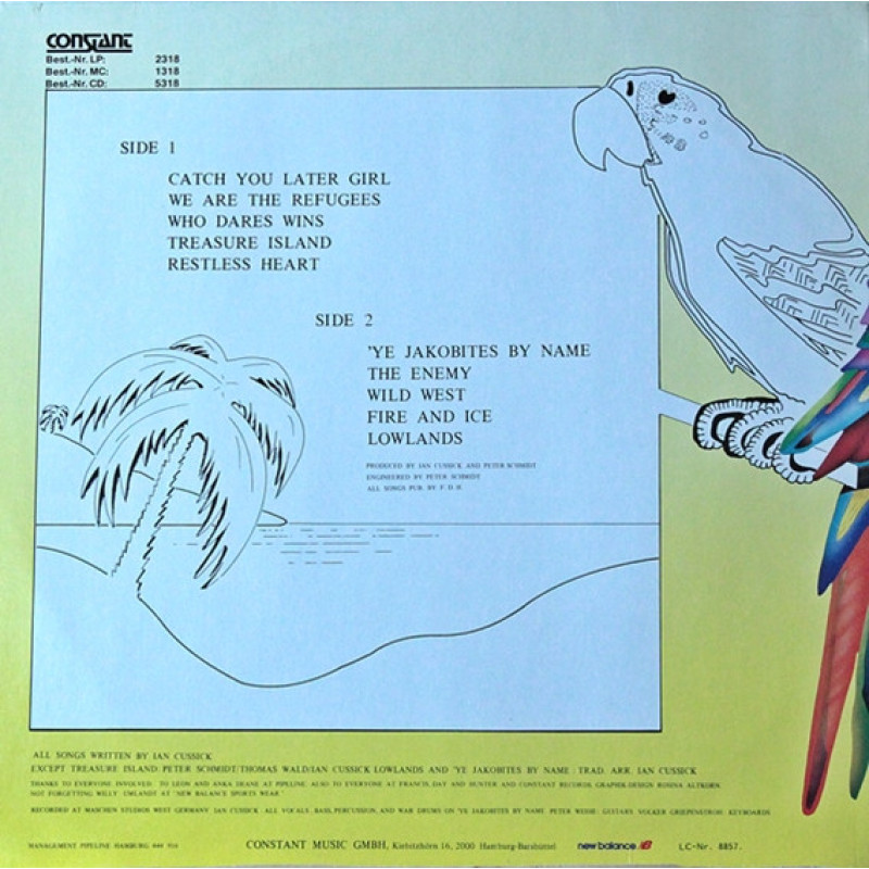 Ian Cussick - Treasure Island (Germany 1986)