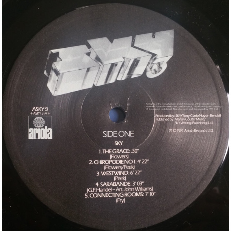 Sky - Sky 3 (UK Mar 1981)