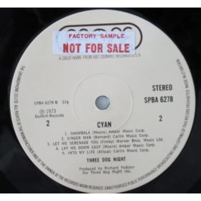 Three Dog Night - Cyan (UK 1973)