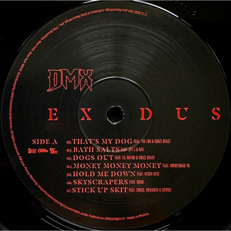 DMX - Exodus (US 12 Nov 2021)