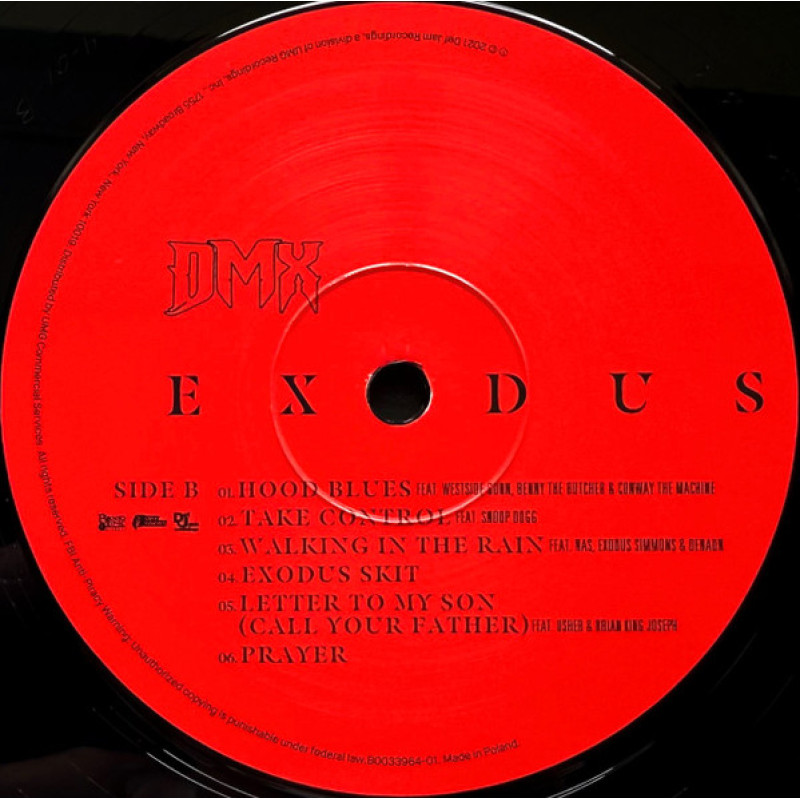 DMX - Exodus (US 12 Nov 2021)