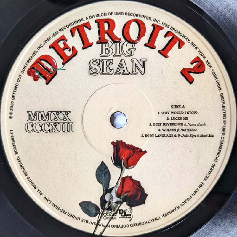 Big Sean - Detroit 2 (US 12 Mar 2021)