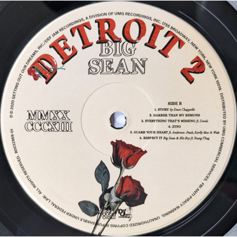 Big Sean - Detroit 2 (US 12 Mar 2021)