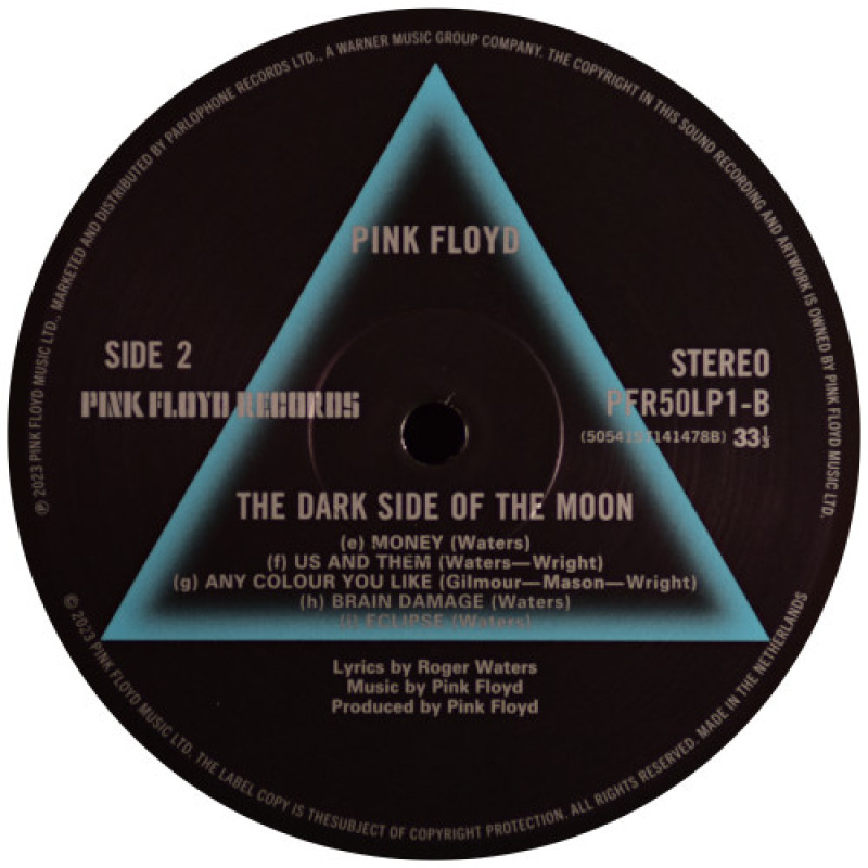 Pink Floyd - The Dark Side Of The Moon (Europe 13 Oct 2023)