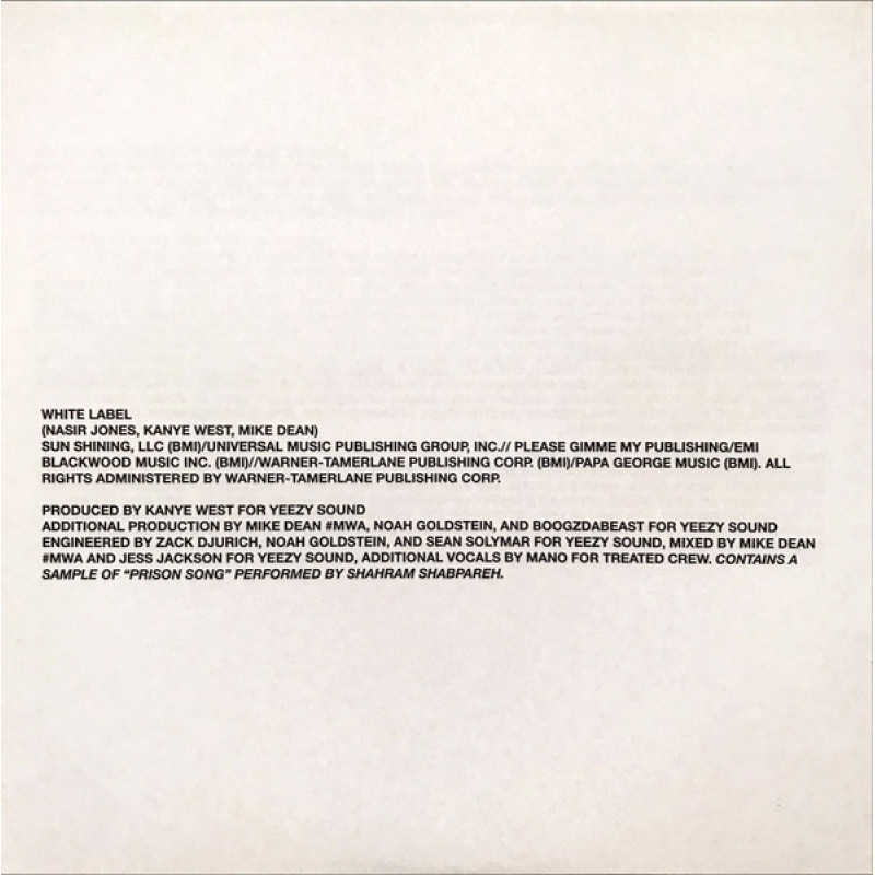 Nas - Nasir (US 21 Sep 2018)