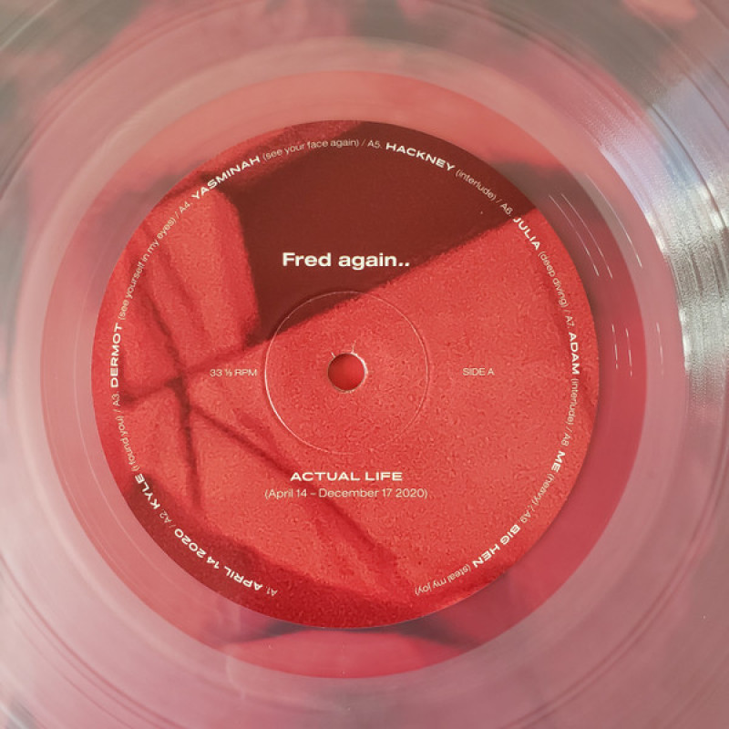 Вінілова платівка  Fred again.. - Actual Life (April 14 – December 17 2020) (Vinyl, LP, Album, Reissue)