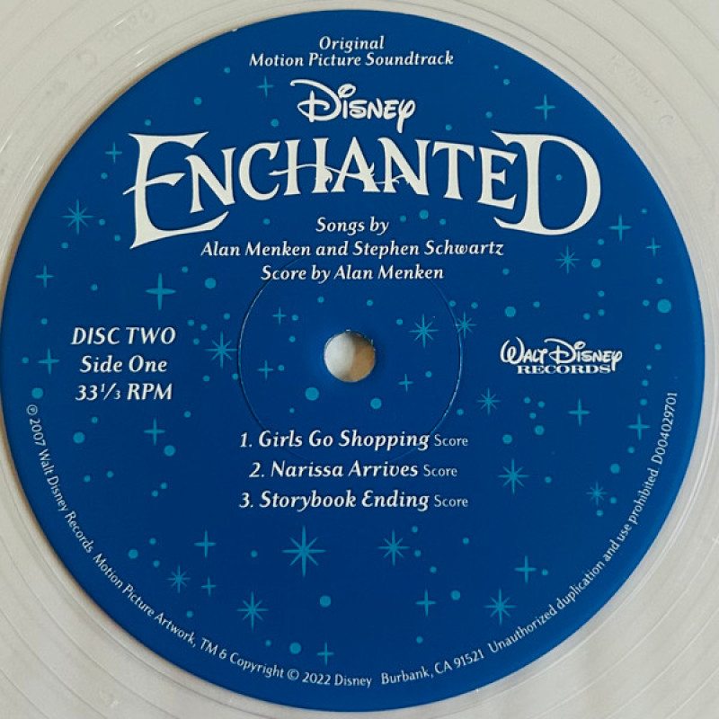 Alan Menken And Stephen Schwartz - Enchanted (Original Motion Picture Soundtrack) (US Sep 2022)