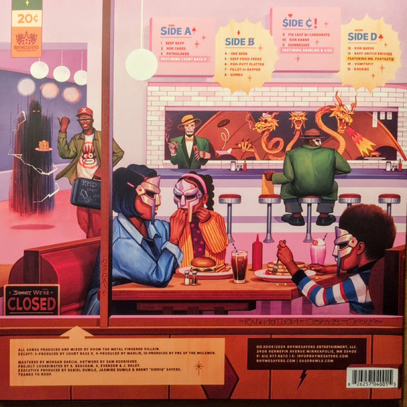 Вінілова платівка  MF Doom - MM..Food (Vinyl, LP, Album, Club Edition, Limited Edition, Reissue, Stereo)