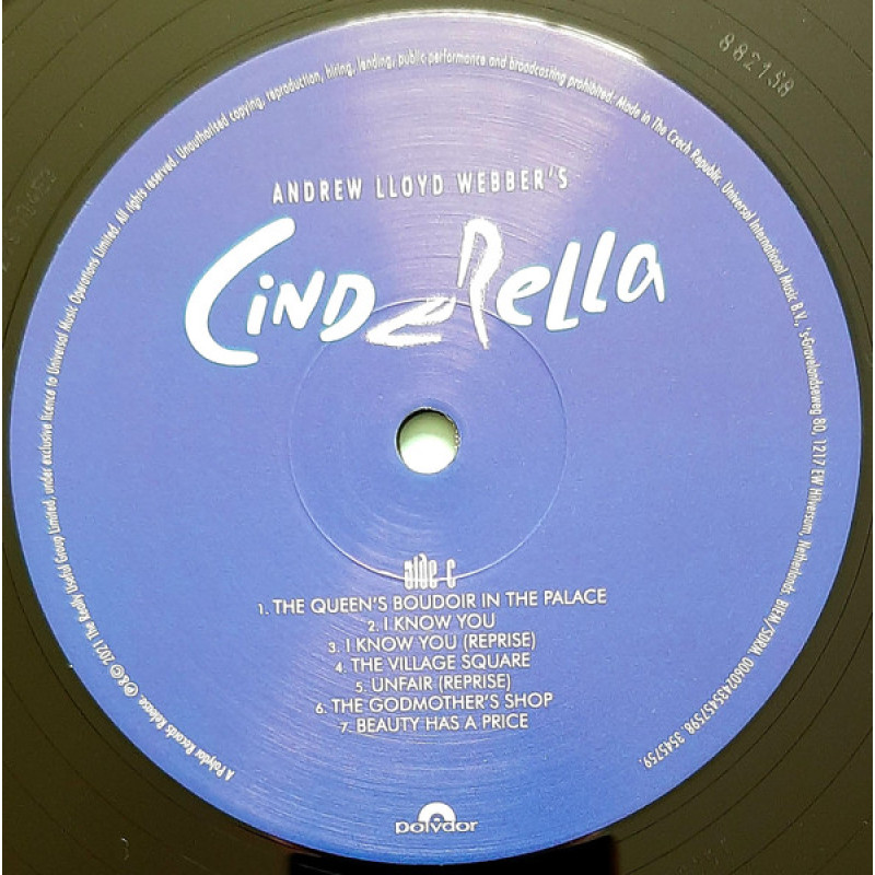 Andrew Lloyd Webber - Cinderella (UK 09 Jul 2021)