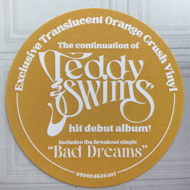 Teddy Swims - I've Tried Everything But Therapy (Part 2) (Europe 24 Jan 2025)