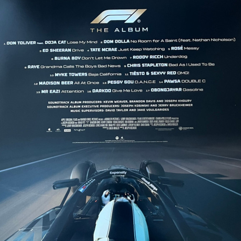 Вінілова платівка  Various - F1 The Album (Music From F1 The Movie) (Vinyl, LP, Album)