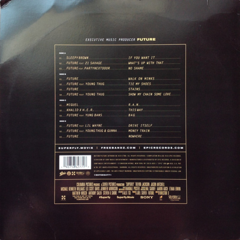 Вінілова платівка  Future (4) - Superfly (Vinyl, LP, Compilation, Limited Edition)