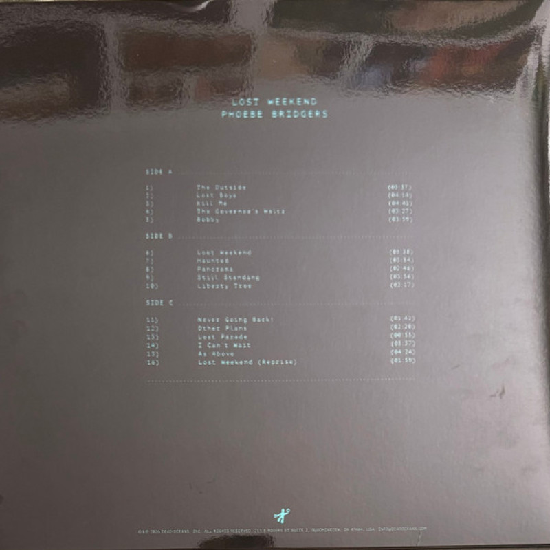 Вінілова платівка  Phoebe Bridgers - Lost Weekend (Vinyl, LP, Album)