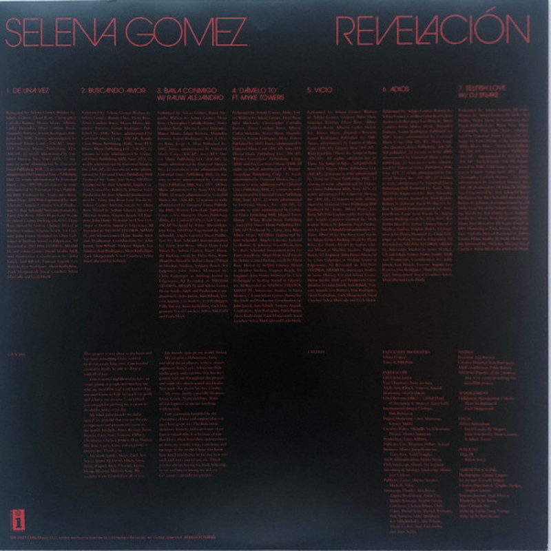 Selena Gomez - Revelación (Europe 25 Jun 2021)