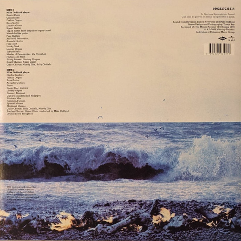 Вінілова платівка  Mike Oldfield - Tubular Bells (Vinyl, LP, Album, Reissue, Remastered, Repress, Stereo)