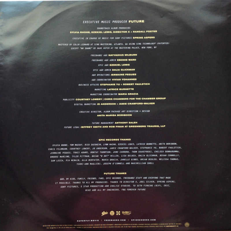 Вінілова платівка  Future (4) - Superfly (Vinyl, LP, Compilation, Limited Edition)