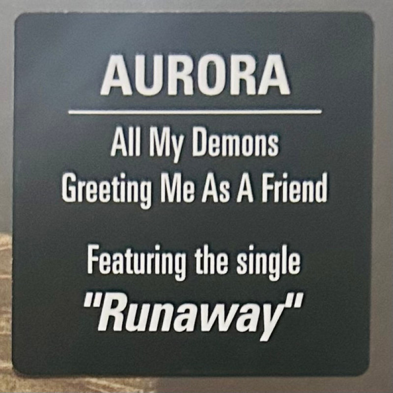 Вінілова платівка  Aurora (16) - All My Demons Greeting Me As A Friend (Vinyl, LP, Album, Repress)
