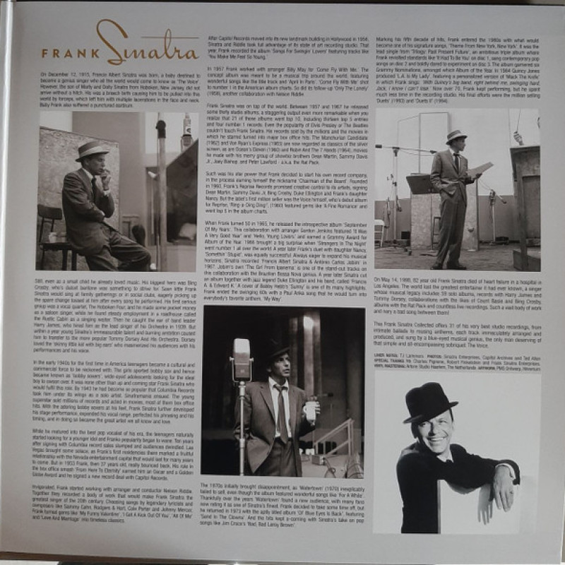 Вінілова платівка  Frank Sinatra - Collected (Vinyl, LP, Compilation)