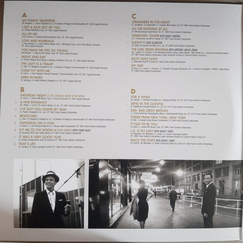 Вінілова платівка  Frank Sinatra - Collected (Vinyl, LP, Compilation)