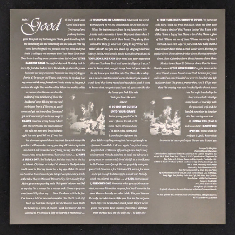 Вінілова платівка  Morphine  - Good (Vinyl, LP, Album, Reissue, Remastered, Repress)