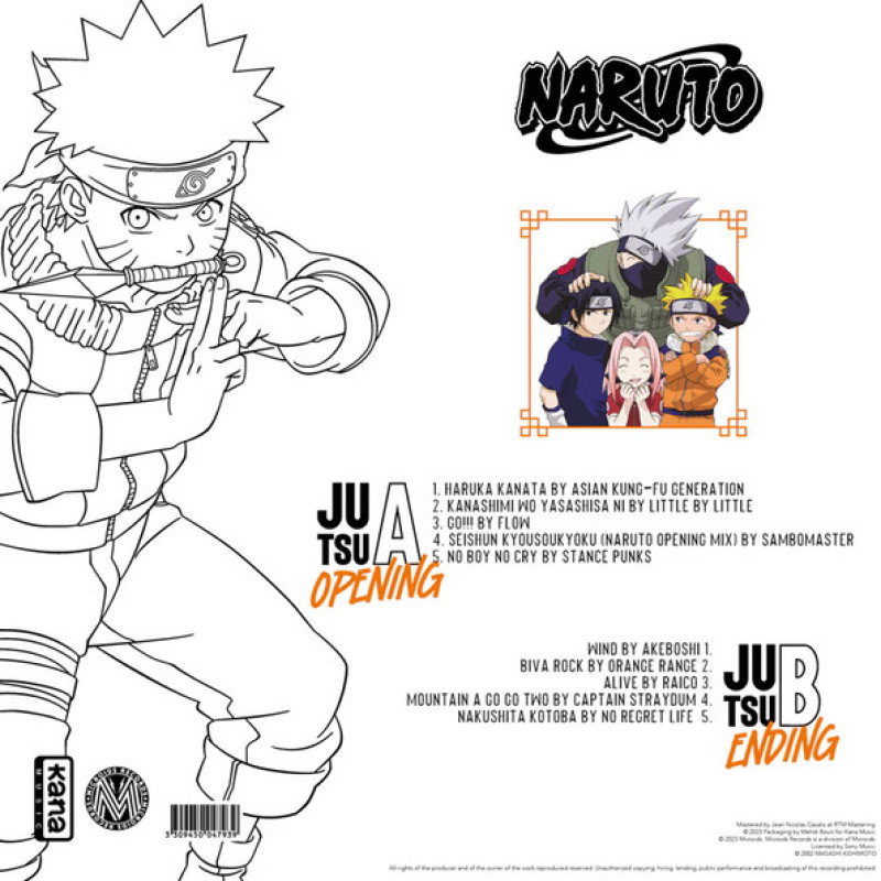 Вінілова платівка  Various - Naruto Best Collection (Vinyl, LP, Compilation, Reissue, Stereo)