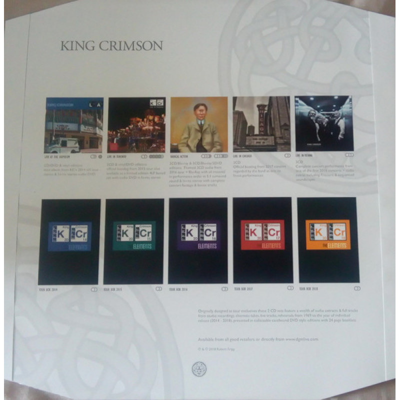 King Crimson - In The Court Of The Crimson King (UK, Europe & US 2018)