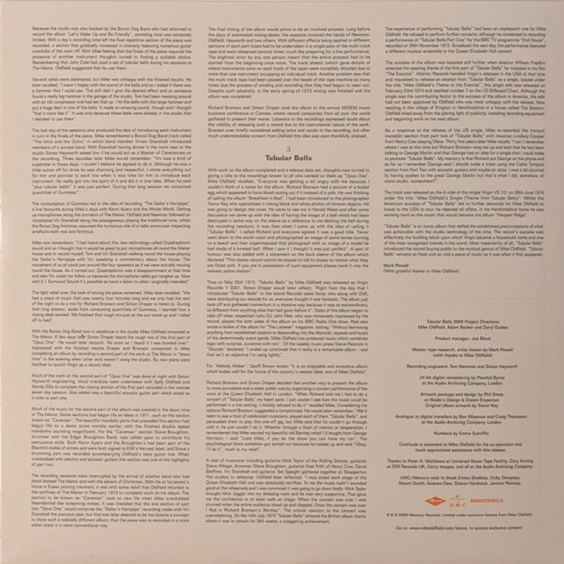 Вінілова платівка  Mike Oldfield - Tubular Bells (Vinyl, LP, Album, Reissue, Remastered, Repress, Stereo)