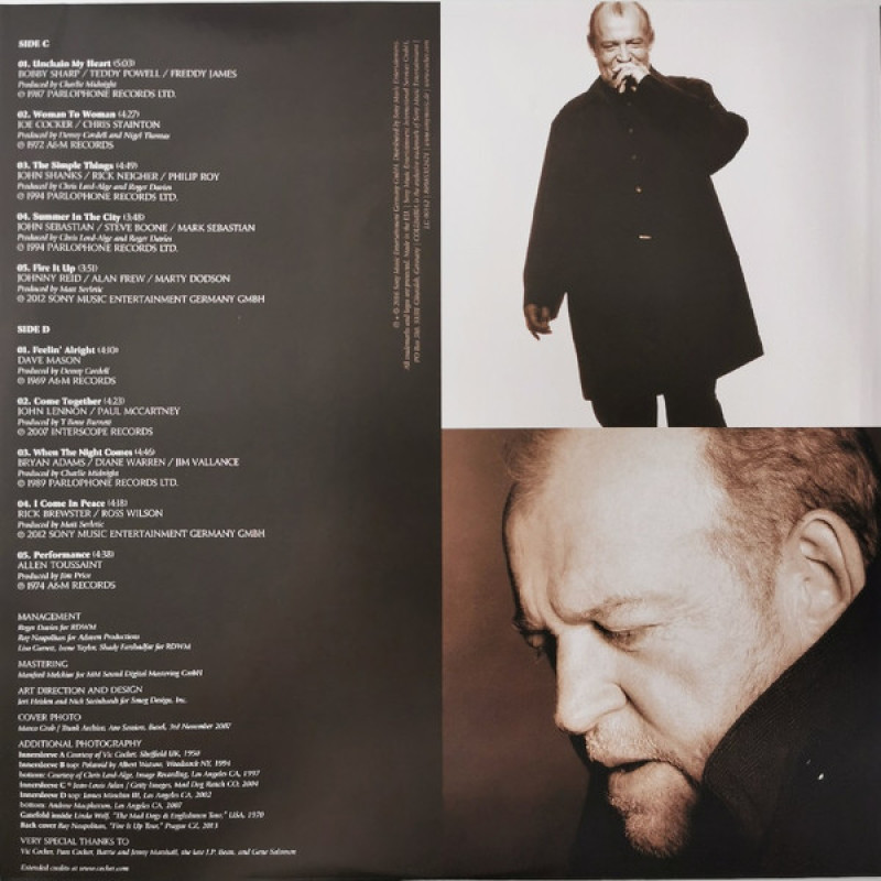 Вінілова платівка  Joe Cocker - The Life Of A Man - The Ultimate Hits 1968-2013 (Vinyl, LP, Compilation, Stereo)