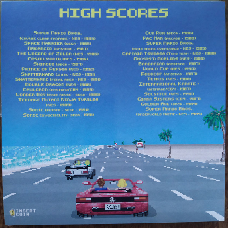 Вінілова платівка  Various - High Scores From The Golden Age Of 8-Bit Gaming (Vinyl, LP, Compilation, Unofficial Release)