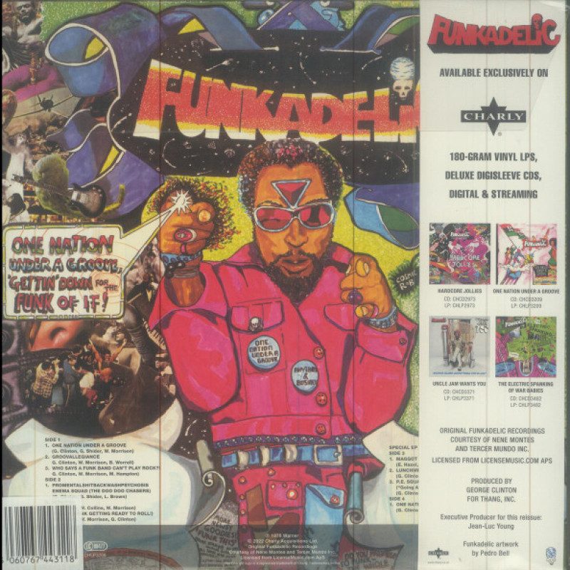 Вінілова платівка  Funkadelic - One Nation Under A Groove (Vinyl, LP, Album, Deluxe Edition, Reissue, Remastered)