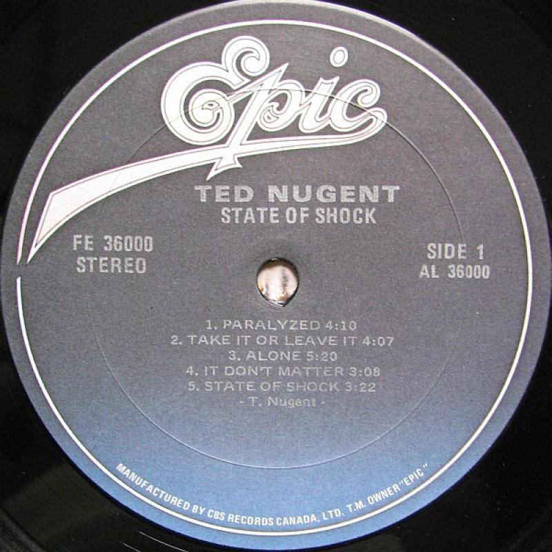 Ted Nugent - State Of Shock (Canada May 1979)