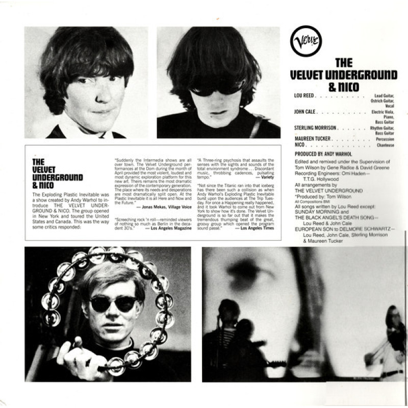 Velvet Underground, The & Nico (3) - The Velvet Underground & Nico (Europe 12 Jun 2020)