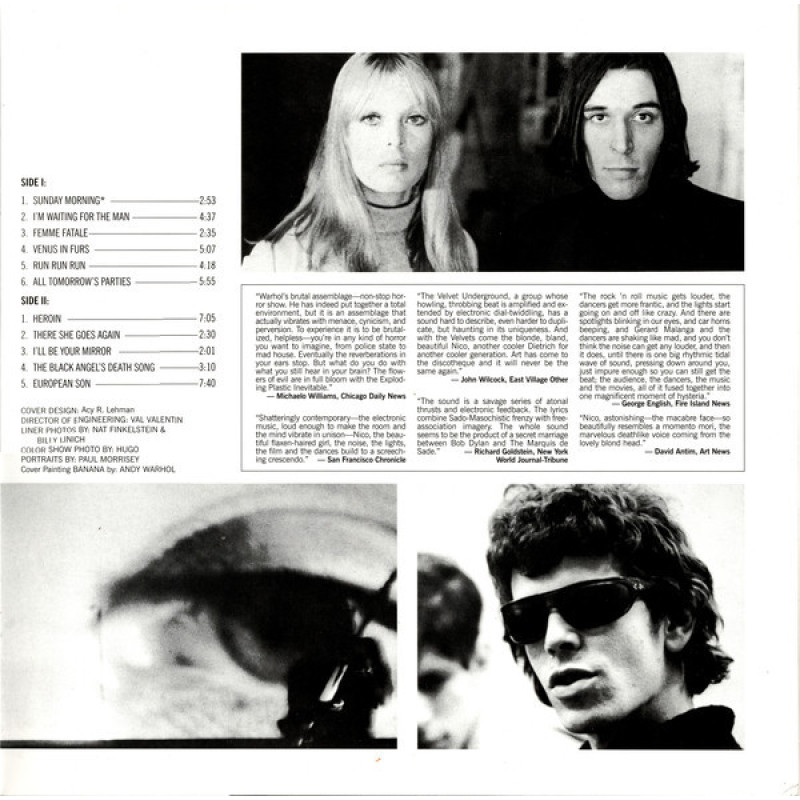 Velvet Underground, The & Nico (3) - The Velvet Underground & Nico (Europe 12 Jun 2020)