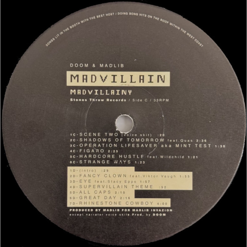 Madvillain - Madvillainy (US Feb 2021)