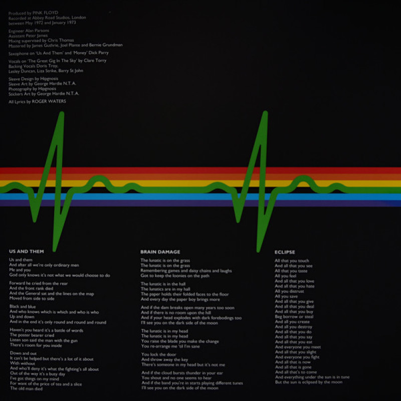 Pink Floyd - The Dark Side Of The Moon (Europe 13 Oct 2023)