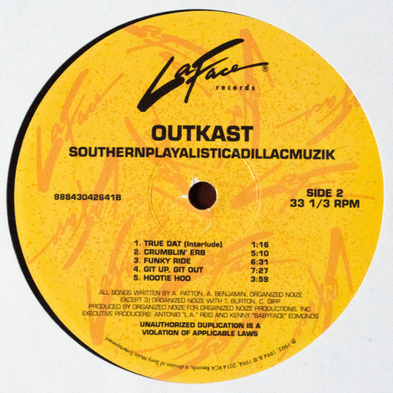 OutKast - Southernplayalisticadillacmuzik (US 2014)