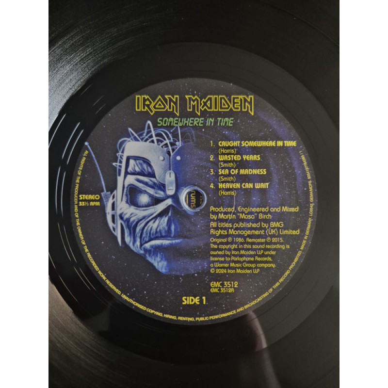 Iron Maiden - Somewhere in Time  (Europe 2024)
