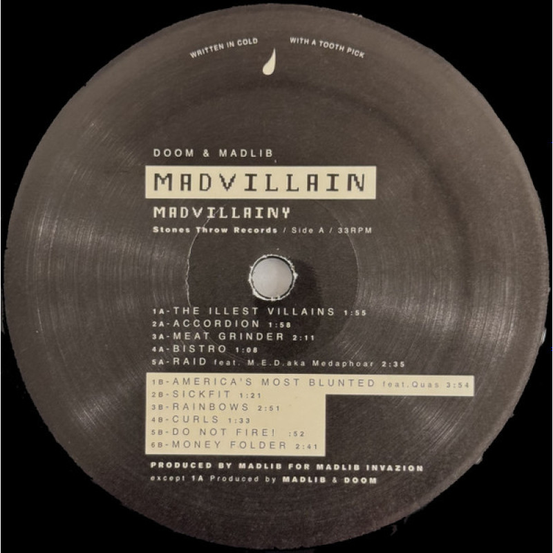 Madvillain - Madvillainy (US Feb 2021)