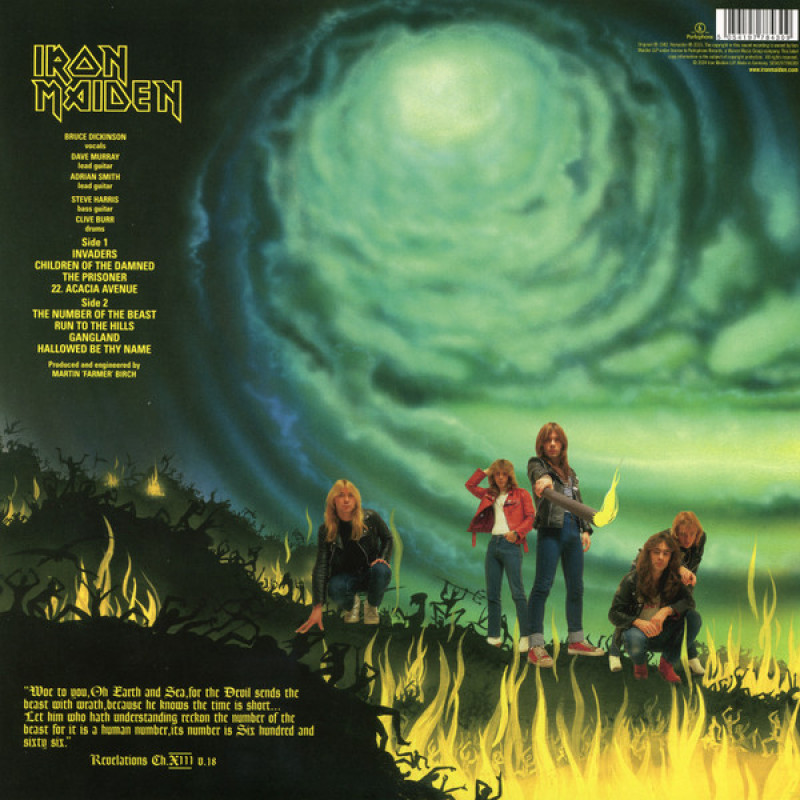 Iron Maiden - The Number Of The Beast (Europe 2024)