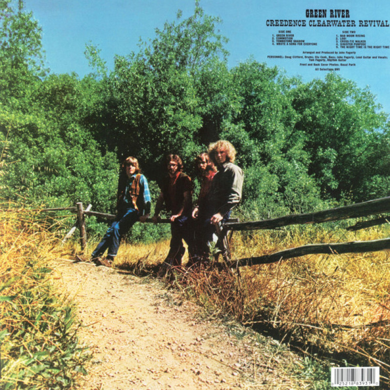 Вінілова платівка  Creedence Clearwater Revival - Green River (Vinyl, LP, Album, Reissue)