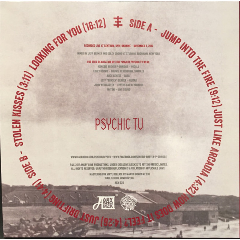 Psychic TV - Live In Kyiv  (Ukraine 2018)