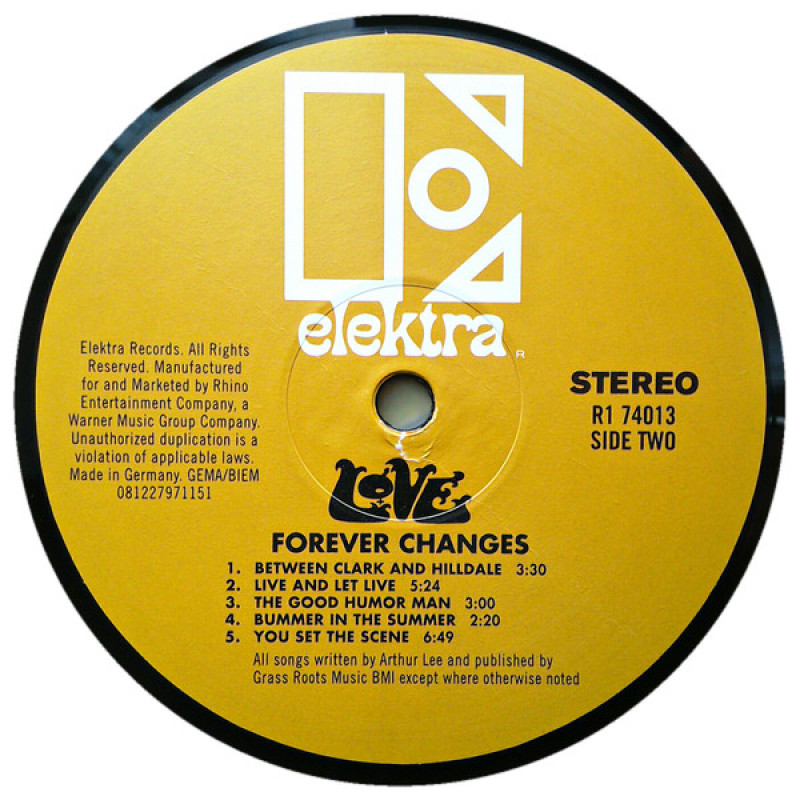 Love - Forever Changes (Europe 2012)