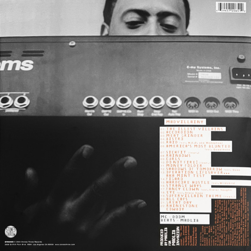 Madvillain - Madvillainy (US Feb 2021)