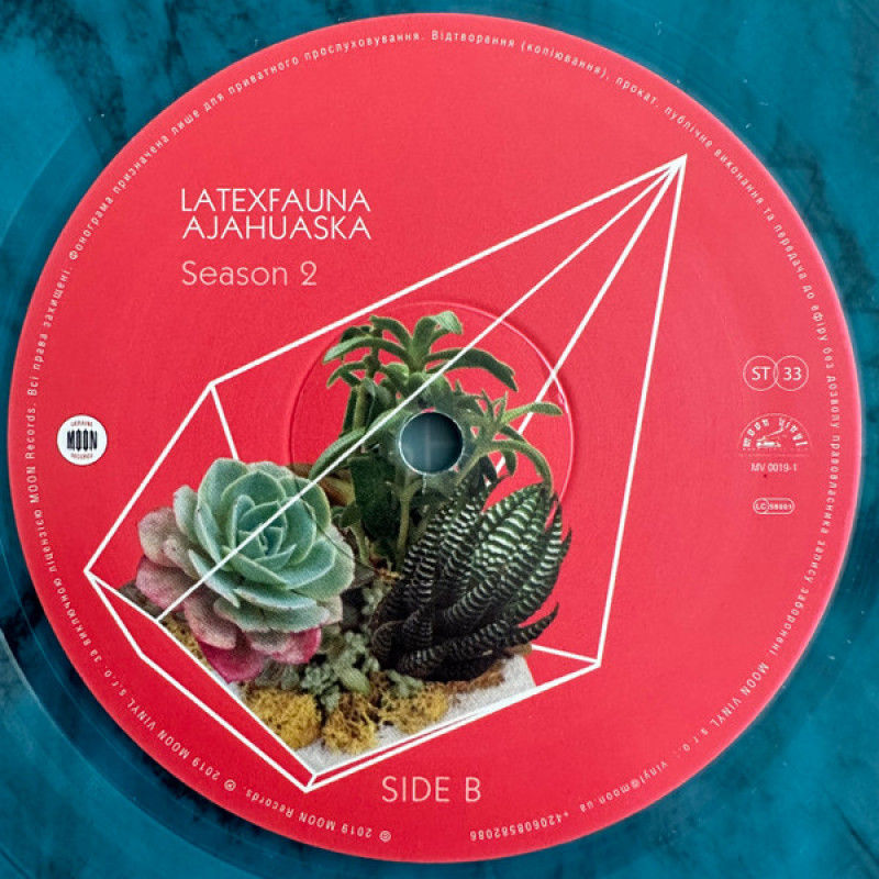 Вінілова платівка  Latexfauna - AJAHUASKA SEASON 2 (Vinyl, LP, Stereo)