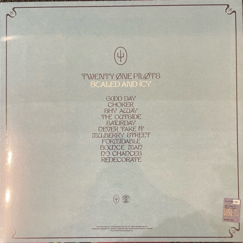 Вінілова платівка  Twenty One Pilots - Scaled And Icy (Vinyl, LP, Album)
