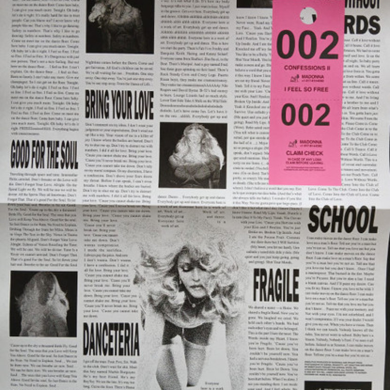 Вінілова платівка  Madonna - Confessions II (Vinyl, LP, Album, Limited Edition, Mixed, Stereo)