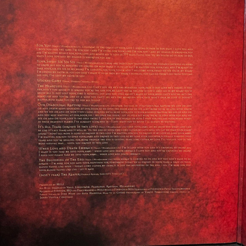 Вінілова платівка  HIM (2) - Greatest Lovesongs Vol. 666 (Vinyl, LP, Album, Reissue)