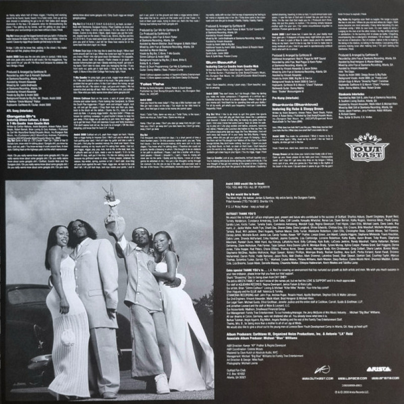 Вінілова платівка  OutKast - Stankonia (Vinyl, LP, Album, Reissue)